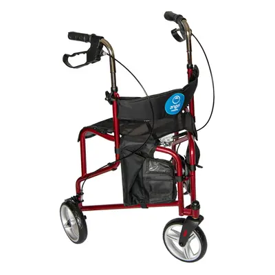 Angel Mobility AMR005 tri Walker Rollator Zimmer Frame With Seat Lightweight Folding Walking Fra