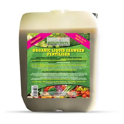 MULTI MITE ORGANIC Liquid Seaweed Concentrate - Litre | Garden Fertiliser