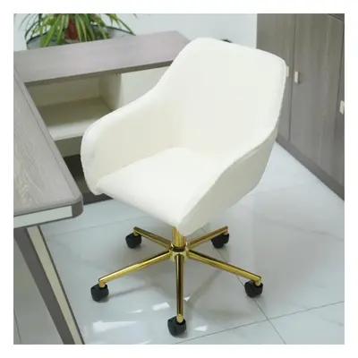 New Teddy Fabric Material Adjustable Height Swivel Home Office Chair