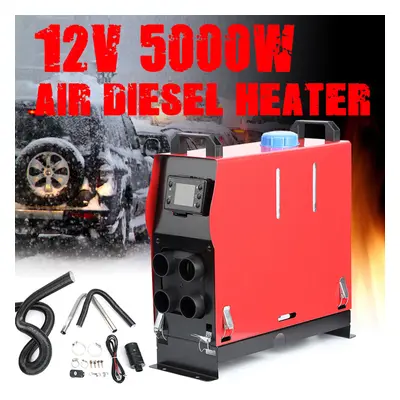 Air Diesel Heater 5KW 12V Car Night Heater LCD Monitor Remote