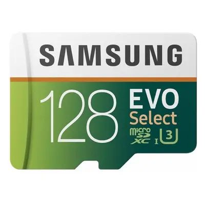 Samsung MB-ME128GA/EU GB Evo Select Micro SD Card with Adaptor