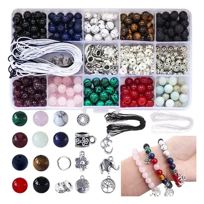 Fishdown pcs 8mm Crystal Beads for Jewelry Making Natural Stone H