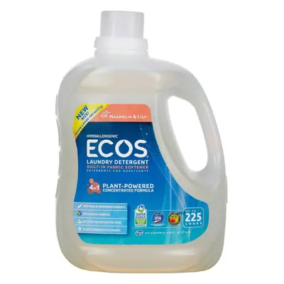 Earth Friendly Products Ecos Liquid Laundry Detergent, Magnolia and Lilies, Ounce