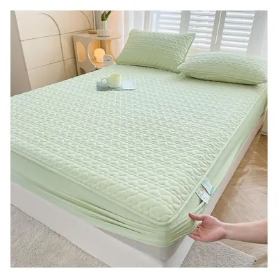 (as the picture, 200*220+30cm 3pcs) New Class A Waterproof To Prevent Leakage Of Urine Quilted F