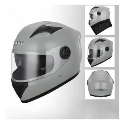 (grey) Motorcycle Electric Vehicle Helmet Full Face Helmet Unisex Fall Winter Warm Riding Helmet