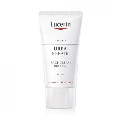 Eucerin Replenishing Face Cream 5% Urea: Nourishing hydration with urea. mL