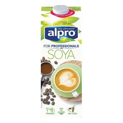 Alpro Soya Milk Alternative For Professionals Cartons - 12x1ltr