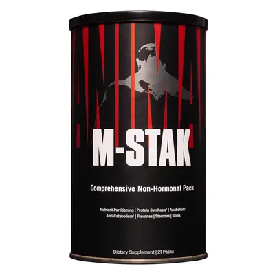 M-Stak - Non-Hormonal Hard Gainers Muscle Building Stack with Energy Complex - Count