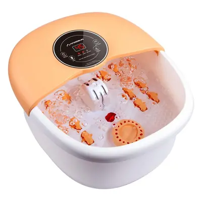 Large Foot Spa Bath Massager with Hot Bubble Massage FM660 Heater Temperature Control, Massage R