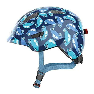 Smiley 3.0 LED Children's Helmet, Bicycle Helmet for Toddlers with Deep Fit, Child-Friendly Desi