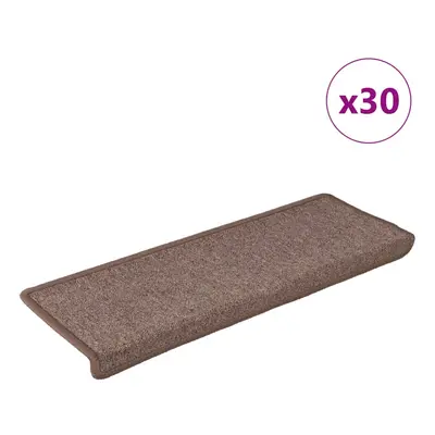 (brown) vidaXL Carpet Stair Treads Stair Mat Stair Step Protector Rugs Decoration