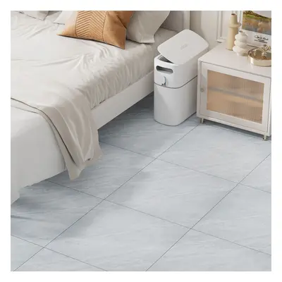 14Pcs 60x60cm Light Grey Stone Texture PVC Flooring