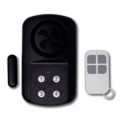 Weatherproof Wireless Gate Door Alarm with Code or Remote Entry Alarm and disarm with a digit pi