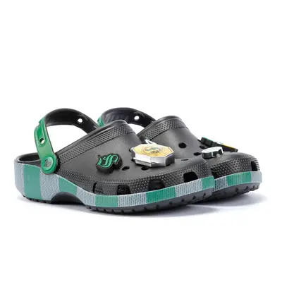 (Green, (Adults')) Crocs Slytherin Classic Kid's Green Clogs