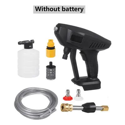 (Without Battery) 600W High Power Car Washing Machine Wireless Rechargeable High Pressure Car Wa