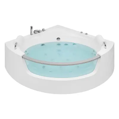 Whirlpool Bath with LED x mm White MANGLE