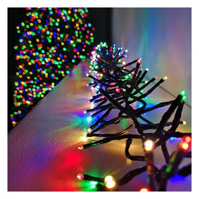 1536 LED 9m Premier Christmas Outdoor Function Cluster Brights Multicoloured