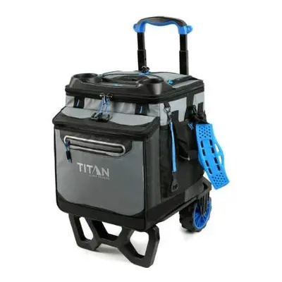 Arctic Zone Titan Rolling Cooler High Performance Can Capacity blue