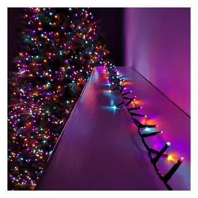 125m Treebrights Christmas Lights with LEDs in Rainbow with Timer