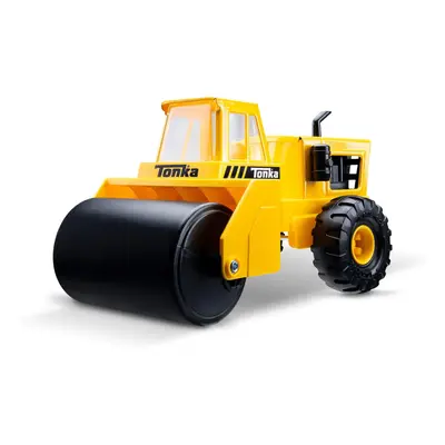 Tonka Steel Classics Steam Roller Made with Steel Yellow Toy Truck Boys and Girls Toddlers Ages 