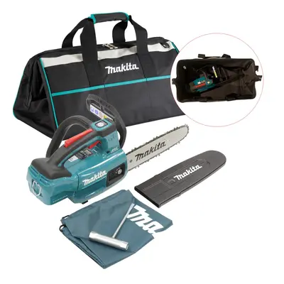 Makita DUC254Z 18v LXT Brushless 25cm Cordless Chainsaw Top Handle Bare + Bag