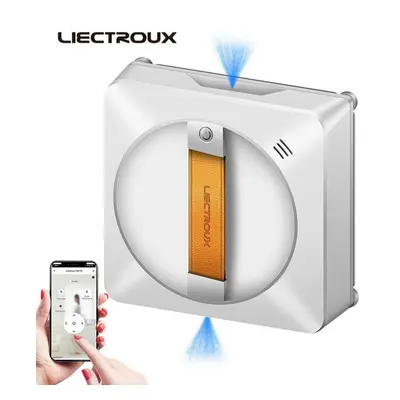 (white, APP) Robot Window Cleaner Liectroux Yw710 ,dual Water Spray,smart Memory,high Vacuum Suc