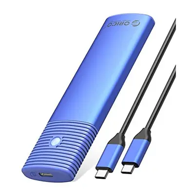 Aluminum M.2 NVMe SSD Enclosure , Tool-Free 10Gbps USB C Adapter, USB 3.2 M.2 NVMe Reader, Exter