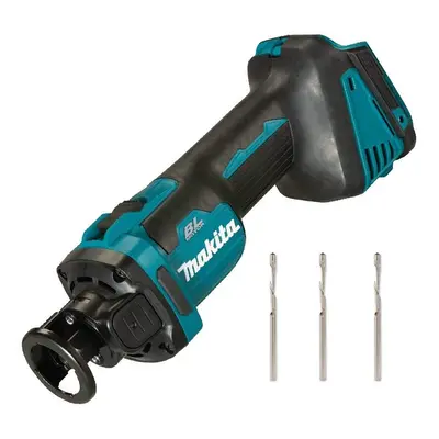 Makita DCO181Z 18v Brushless Cordless Drywall Cut Out Tool Cutter + Cutters