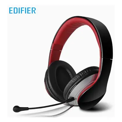 Edifier K831 Professional Microphone Headset Communication Headset Dual 3.5 Plug Black