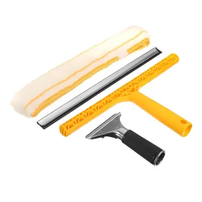 Window Squeegee Blade with Cleaner Professional Glass Window Soap Wiper Cleaning Tool