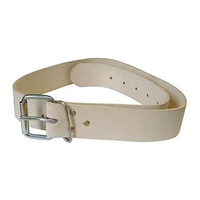 FAILB134 HeavyDuty Leather Belt 45mm and 134inch Beige