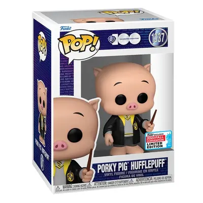 Pop!: WB100 Looney Tunes x Wizarding World - Porky Pig *Hufflepuff* NYCC Shared Exclusive