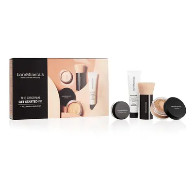 bareMinerals Original Get Started Kit Piece Mini Mineral Makeup Includes Original Loose Foundati