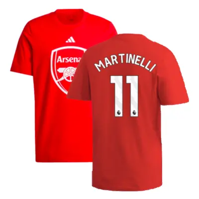 (XS) Arsenal DNA Graphic Tee (Red) (Martinelli 11)