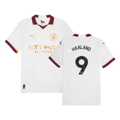 (S) Man City Authentic Away Shirt (HAALAND 9)