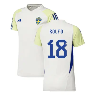 (L) Sweden Training Shirt (White) - Ladies (Rolfo 18)