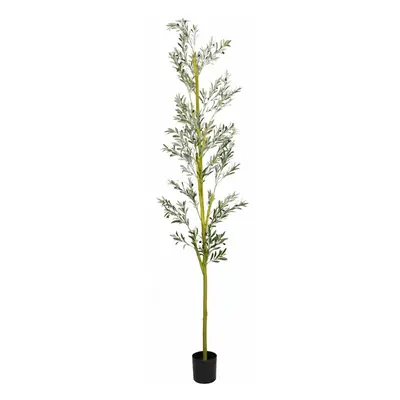 (300 cm) vidaXL Artificial Olive Tree Leaves cm Green artificial plant