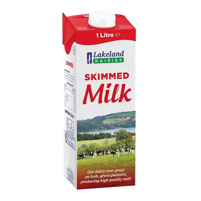 Lakeland Dairies Skimmed Milk Litre (Case of 12)