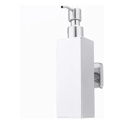 Stainless Steel Hand Soap Dispenser Liquid Bottle Holder Wall Mounted Bathroom Storage