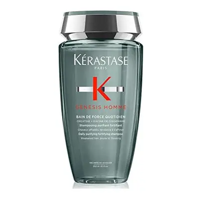 KÃ©rastase Genesis Homme, Daily Purifying Fortifying Shampoo, Re-energising for Scalp & Facial H