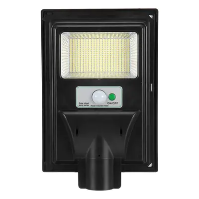 (Grey, 347LED) 347/748/1122/1496 LED Solar Street Light PIR Motion Sensor Outdoor Wall Lamp W/ R