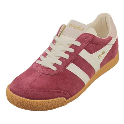 Gola Elan Womens Fashion Trainers in Cerise Off White - UK