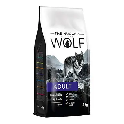 The Hunger of the Wolf Dry Dog Food - For All Breeds, Delicate Formula with Lamb and Rice, Adult