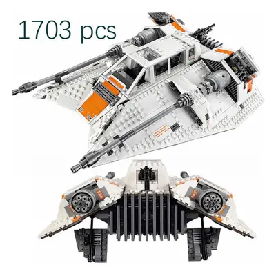 In Stock 1703Pcs Speeder Building Blocks Compatible Reproduce Snow