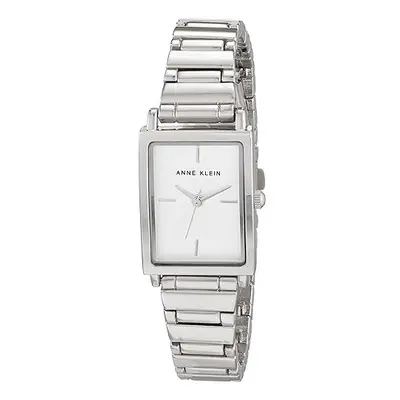 Anne Klein Women's Japanese Quartz Dress Watch with Metal Strap Silve