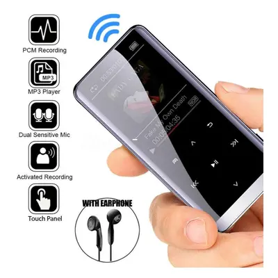 (as the picture, NO Bluetooth-16GB) Bluetooth Mp3 Player Hifi Sport Music Speakers Mp4 Media Fm 