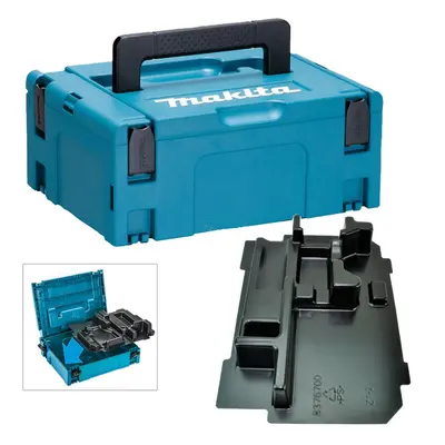 Makita 18v Impact Driver Makpac Tool Case +Inlay for DTD152 DTD153 DTD155 DTD171