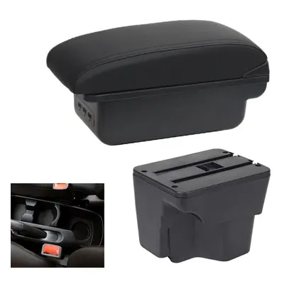 (black) For Kia Rio K2 Car Armrest Box Center Centre Console Storage Accessories Interior Detail