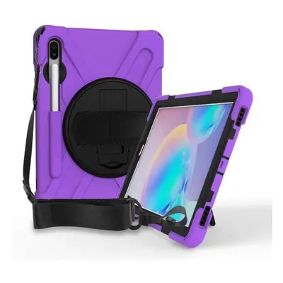 (purple, S7 S8 Plus 12.4inch) Case For Samsung Galaxy Tab S6 Lite 10.4 P610 P615 Heavy Duty Shoc