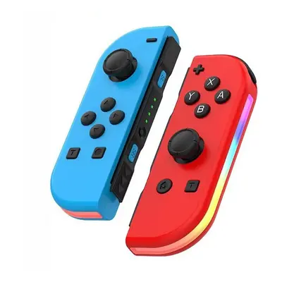 (Blue Red) Wireless Controller For Nintendo Switch, OLED, Lite Gamepad Joystick (L/R) With RGB R